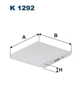 FILTRON K 1292: Filtre d'habitacle Filtre à particules