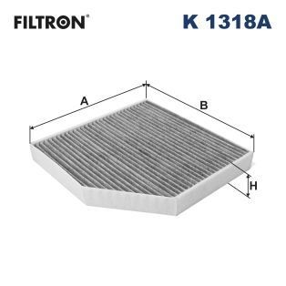 FILTRON K 1318A: Filtr, vzduch v interiéru Filtr s aktivním uhlím