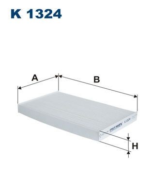 FILTRON K 1324: Filtru, aer habitaclu Filtru de particule