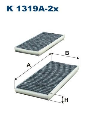 FILTRON K 1325: Filtre d'habitacle Filtre à particules