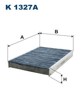 FILTRON K 1327A: Filtrs, Salona telpas gaiss Aktivētās ogles filtrs