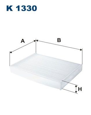 FILTRON K 1330: Filtre d'habitacle Filtre à particules