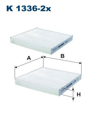 FILTRON K 1336-2x: Filtro abitacolo Filtro particellare