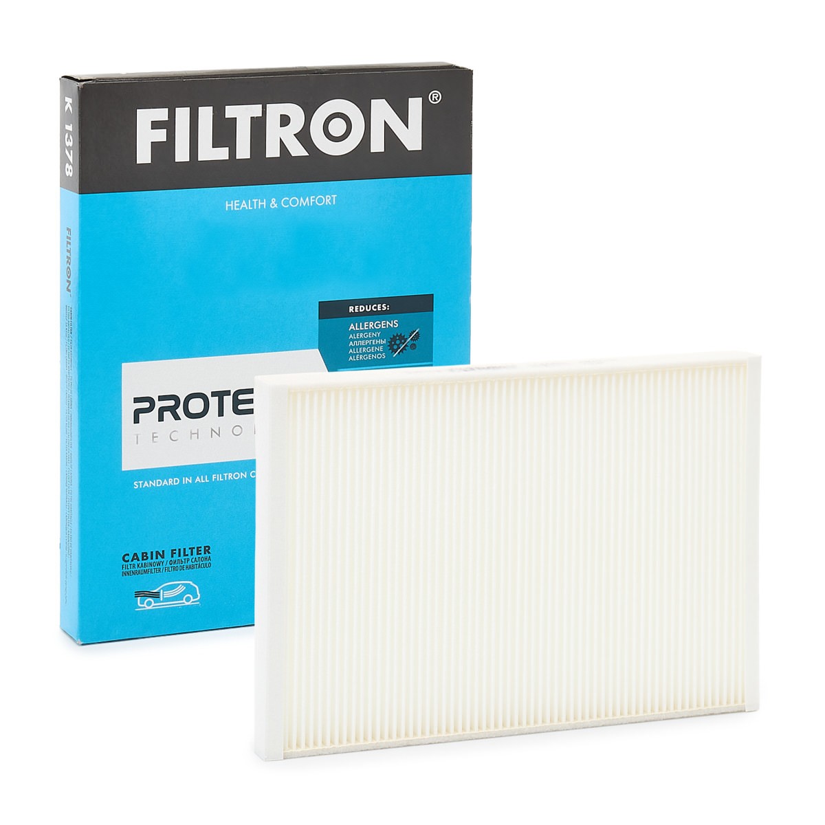 FILTRON K 1378: Filter, salongiõhk Partikkelfilter