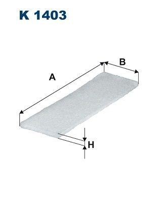 FILTRON K 1403: Innenraumfilter Partikelfilter