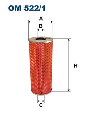 FILTRON OM 522/1: Olejový filter
