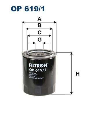 FILTRON OP 619/1: Öljynsuodatin