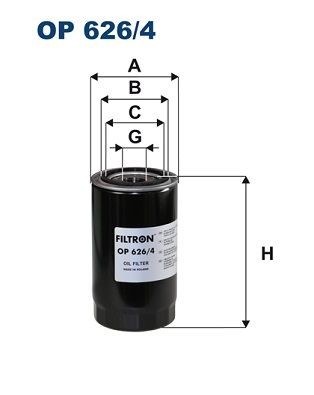 FILTRON OP 626/4: Filtru ulei