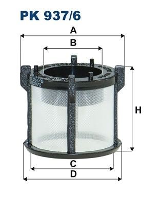 FILTRON PK 937/6: Filtru combustibil