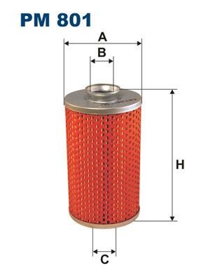 FILTRON PM 801: Filtru combustibil