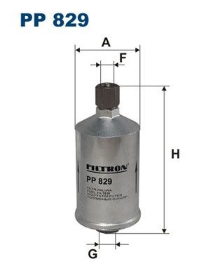FILTRON PP 829: Degvielas filtrs