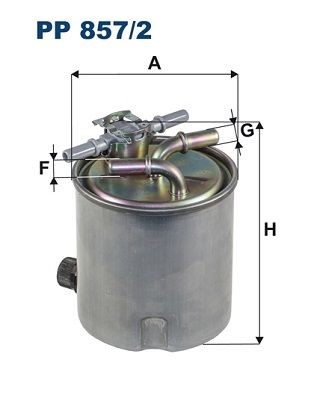 FILTRON PP 857/2: Filtro carburante