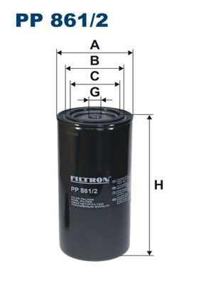 FILTRON PP 861/2: Kuro filtras