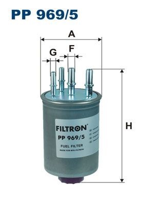 FILTRON PP 969/5: Filtru combustibil