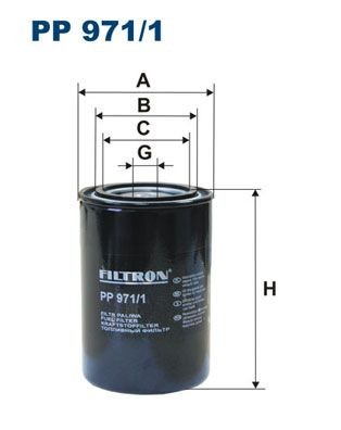 FILTRON PP 971/1: Kütusefilter
