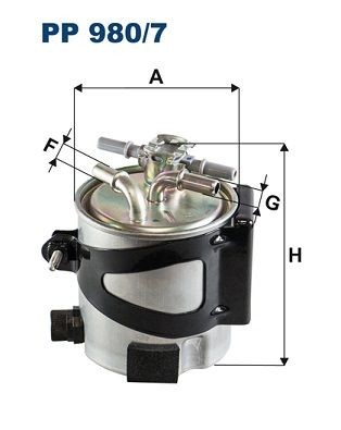 FILTRON PP 980/10: Filtru combustibil