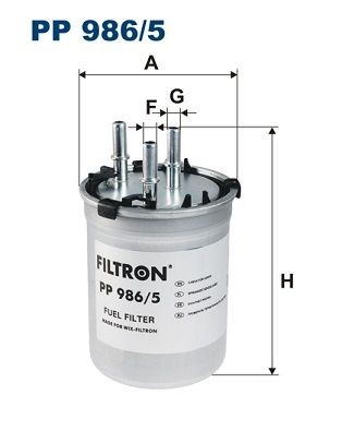 FILTRON PP 986/5: Filtru combustibil