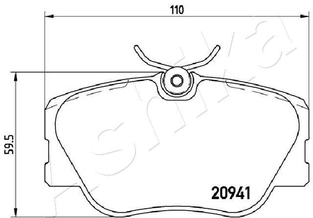 ASHIKA 60-0S-S07: Disc de frână punte fata, Ř: 300mm, ventilat