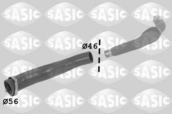 SASIC 3334043: Hadicka plniciho vzduchu Chladič turba, vstup