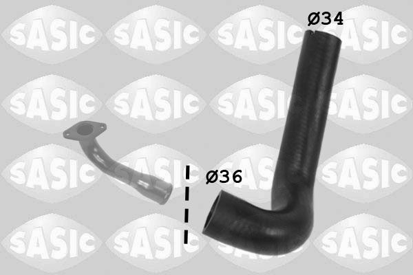 SASIC 3336269: Kompressoriõhuvoolik Väljapääs