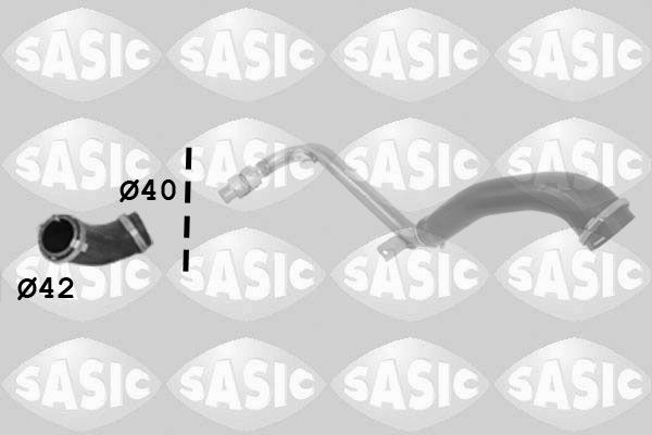SASIC 3336271: Kompressoriõhuvoolik Väljapääs