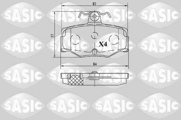 SASIC 6216084: Piduriklotsid Tagasild