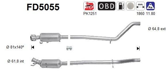AS FD5055: Tahmafilter