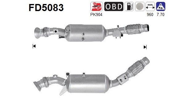 AS FD5083: Tahmafilter