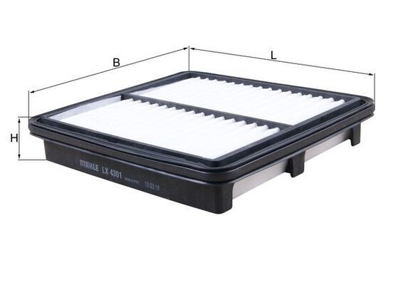 MAHLE ORIGINAL LX 4301: Filtru aer