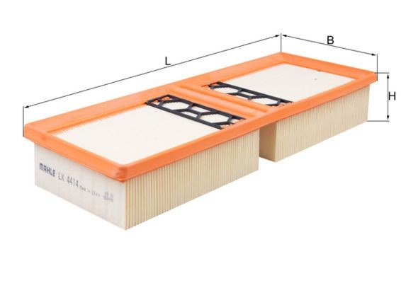 MAHLE ORIGINAL LX 4414: Õhufilter