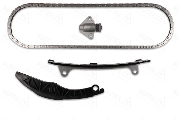 AUTEX 711554: Kit lanț de distribuție cu simering arbore cotit, pt. arbore cu came