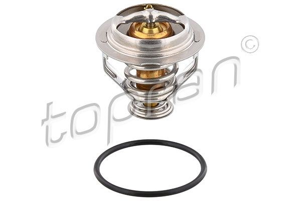 TOPRAN 117 063: Termostat, lichid racire 95°C, Termostat montat in pompa apa