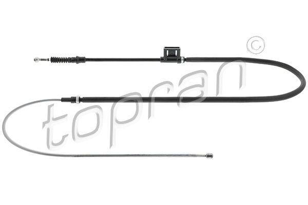 TOPRAN 117 693: Cavo freno a mano posteriore Sx, posteriore Dx