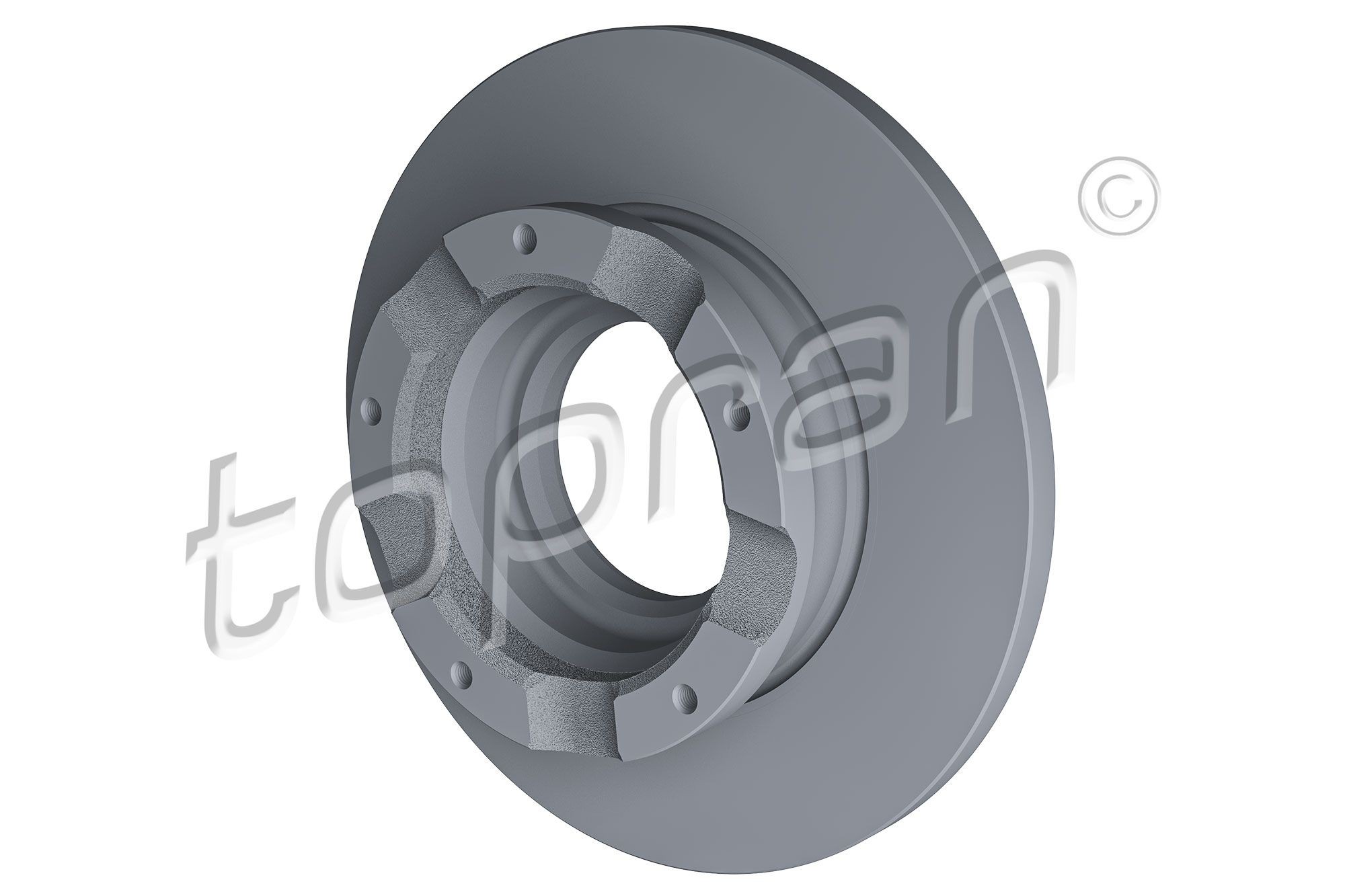 TOPRAN 305 045: Piduriketas COATED Tagasild, Ø: 288mm, täis, Ø: 288mm, kaetud, koos ABS-andurirõngaga