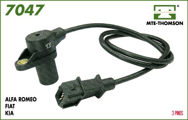 MTE-THOMSON 7047: Generatore di impulsi, Albero a gomiti
