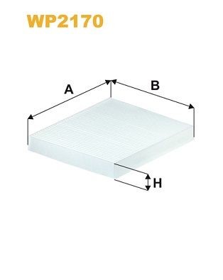 WIX FILTERS WP2170: Filtro abitacolo Filtro particellare
