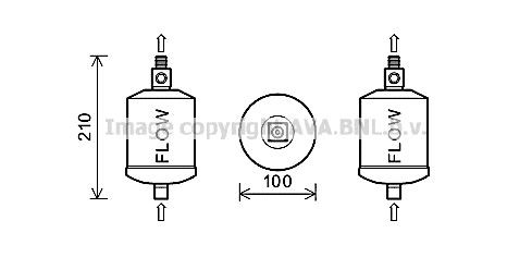 PRASCO JDD013: Uscator, aer conditionat R134a