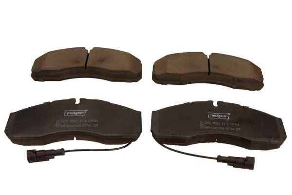 MAXGEAR 19-3379: Piduriklotsid Esisild