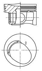 KOLBENSCHMIDT 41257600: Kolvid