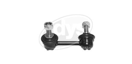 DYS 30-65491: Brat / bieleta suspensie, stabilizator Axa spate dreapta, 75mm, otel turnat