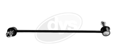 DYS 30-65749: Brat / bieleta suspensie, stabilizator Axa fata stanga, 340mm, otel turnat