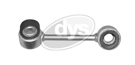 DYS 30-72360: Brat / bieleta suspensie, stabilizator Axa fata stanga, 115mm, otel turnat