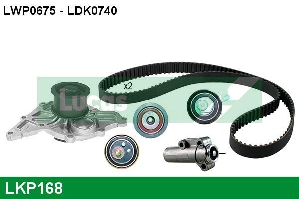 LUCAS LKP168: Veepump + hammasrihmakomplekt