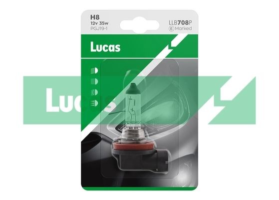 LUCAS LLB708P: Hõõgpirn, Kaugtuli Lucas 12V, 35W, H8