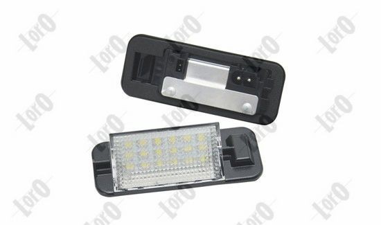 ABAKUS L04-210-0004LED: Iluminare numar de circulatie Tuning / Accessory Parts pe ambele parti, cu LED