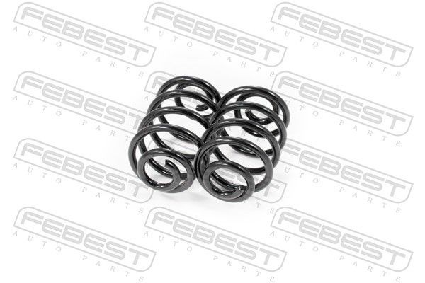 FEBEST 2408-016R-KIT: Balstiekārtas atspere Aizmugurējais tilts