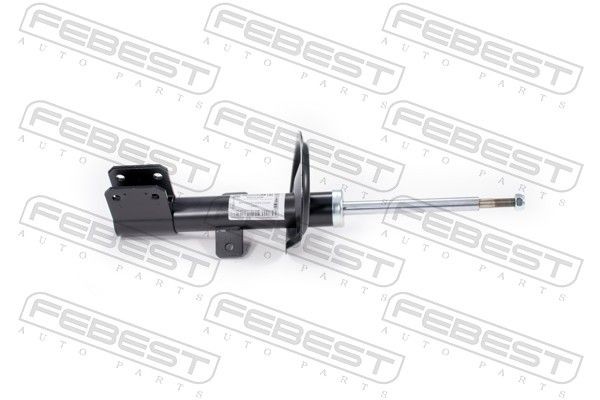 FEBEST 2507G-009F: Amortiguador Eje delantero, Presión de gas, Columna de amortiguador