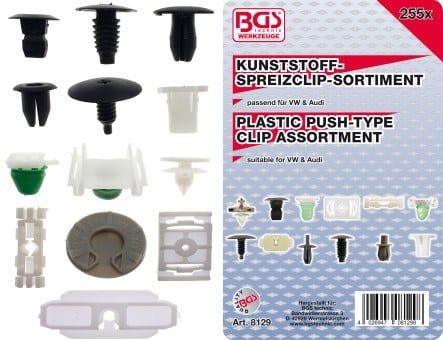 BGS 8129: Set clipuri sustinere, caroserie
