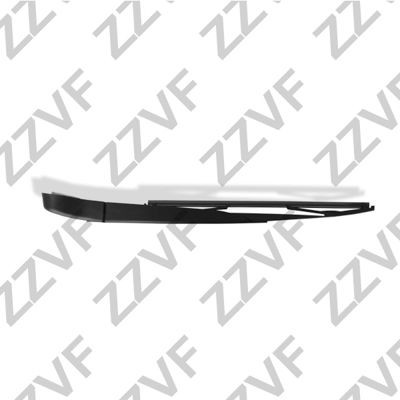 ZZVF ZV1434059: Kojamees, klaasipesu taga, 350mm, koos mütsiga, integreeritud klaasipuhastaja kummiga