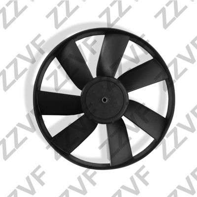 ZZVF ZV1H95: Radiaatori ventilaator ilma elektrimootorita, ilma raamita